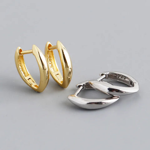 eometric Sterling Silver Polishing Earrings