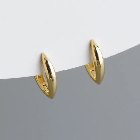 eometric Sterling Silver Polishing Earrings